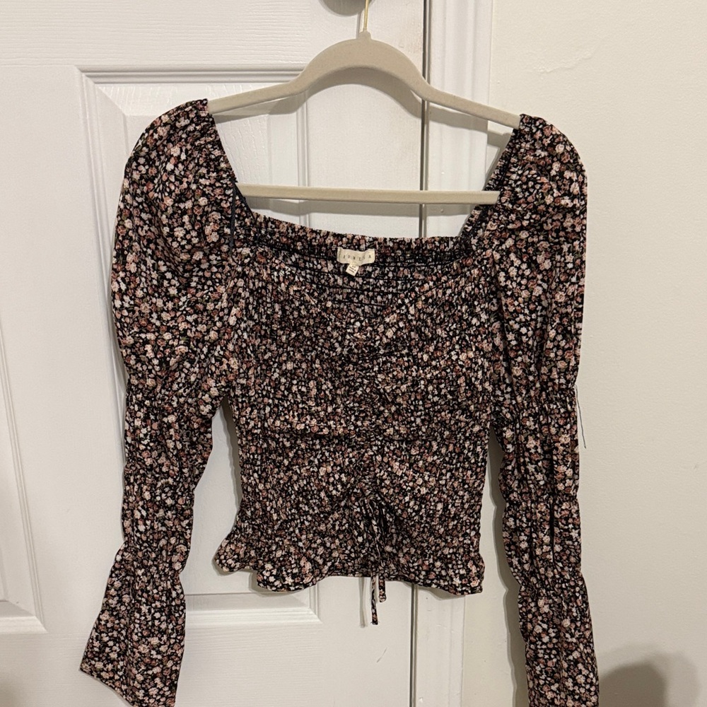 Floral Smocked Women's Top